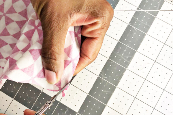 Handmade Heating-Cooling Tutorial: Ironing and cutting