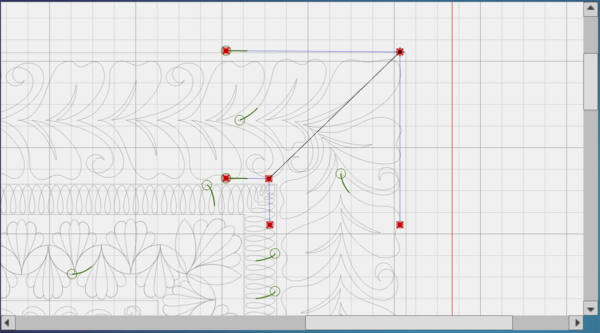 Corners and borders with BERNINA Q-matic