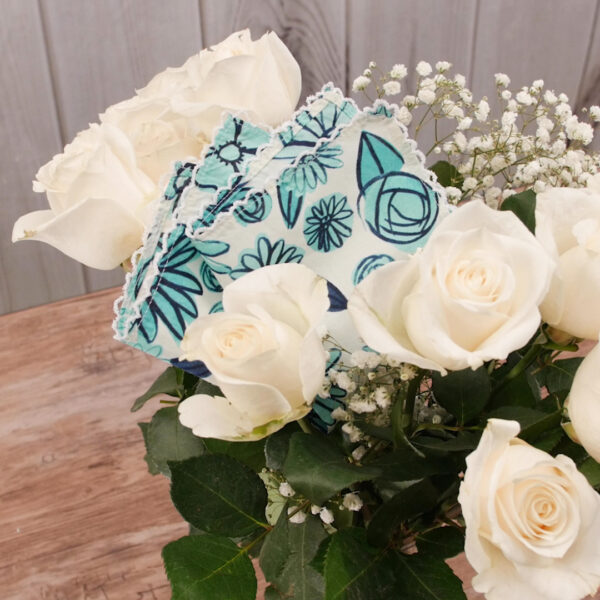 Lacey edge handkerchief from WeAllSew