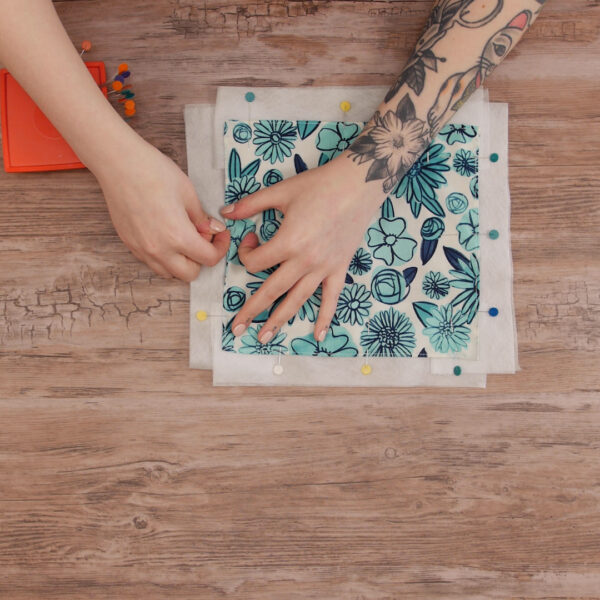 Lacey edge handkerchief from WeAllSew