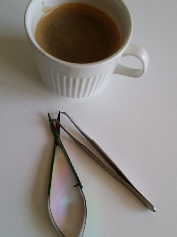 Coffee with Tweezers and Snips