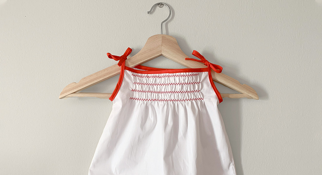 Hand look smocking tutorial from WeAllSew