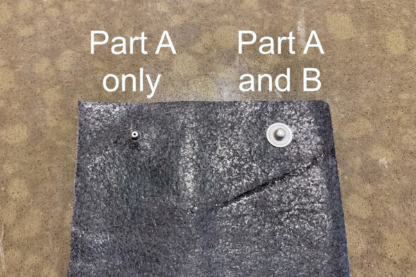 Leather Eyeglasses Case Snap A and B