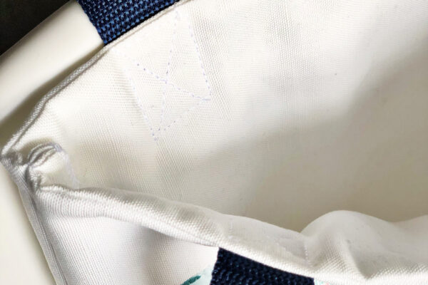 Library Book Tote and Pencil Case: Sew the straps