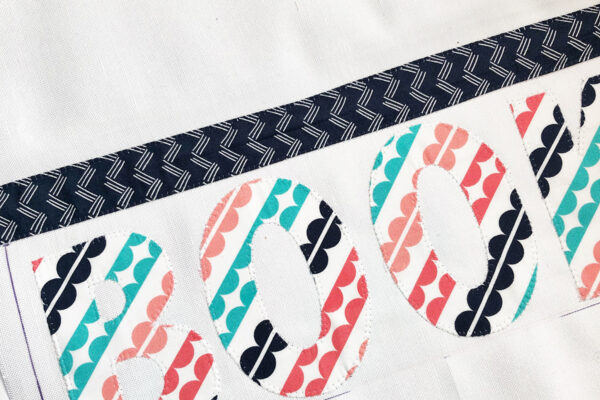 Library Book Tote and Pencil Case: Sew the bookshelf