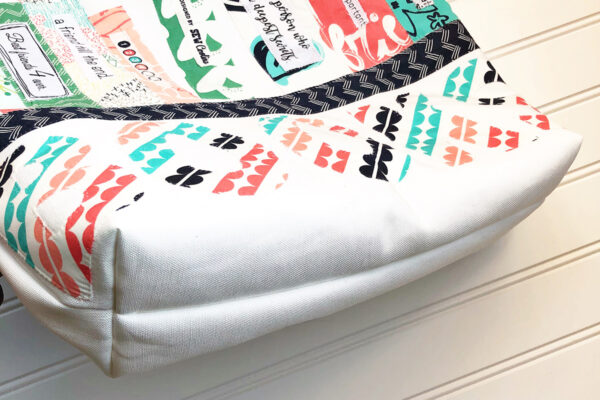 Library Book Tote and Pencil Case: Sew the tote