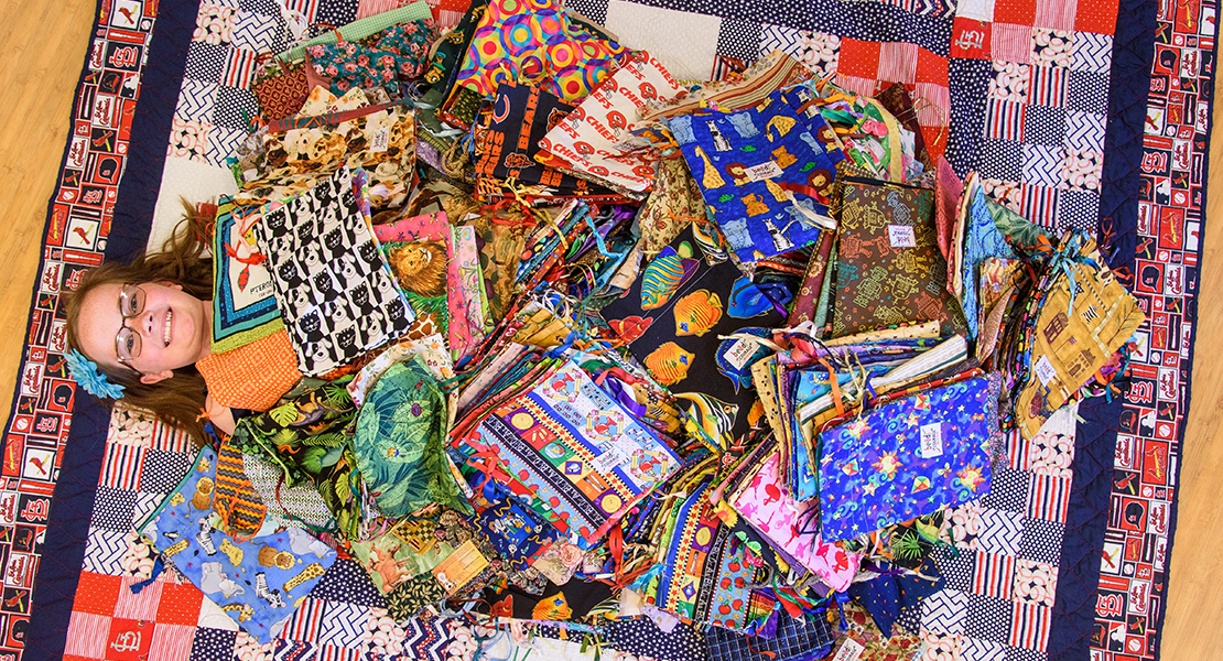 Macy Nunan Sewed Beads of Courage bead bags