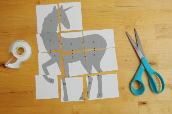 Unicorn Mini Quilt Tutorial WeAllSew