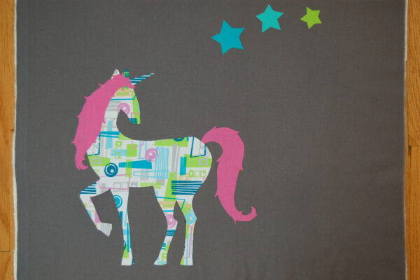 Unicorn Mini Quilt Tutorial WeAllSew