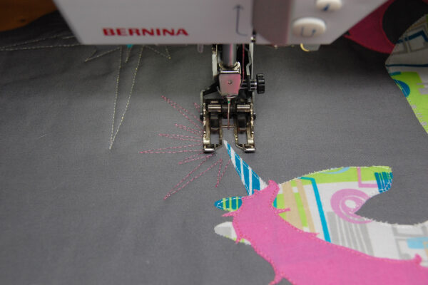 Unicorn Mini Quilt Tutorial WeAllSew