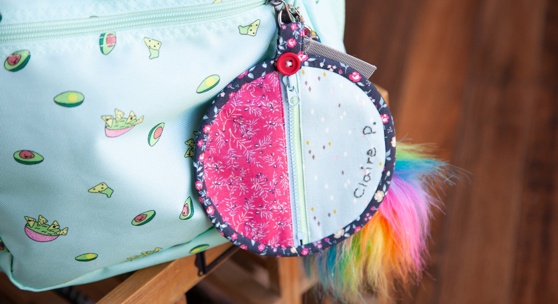 back to school mini purse from WeAllSew
