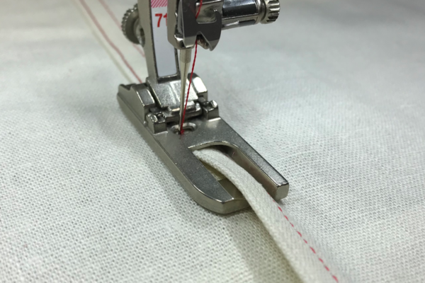 flat felled seam - step 2