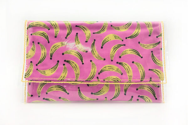 Lined Vinyl Clutch