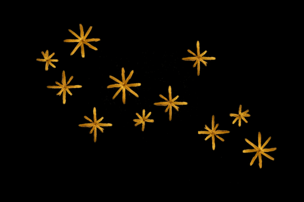 zigzag flowers