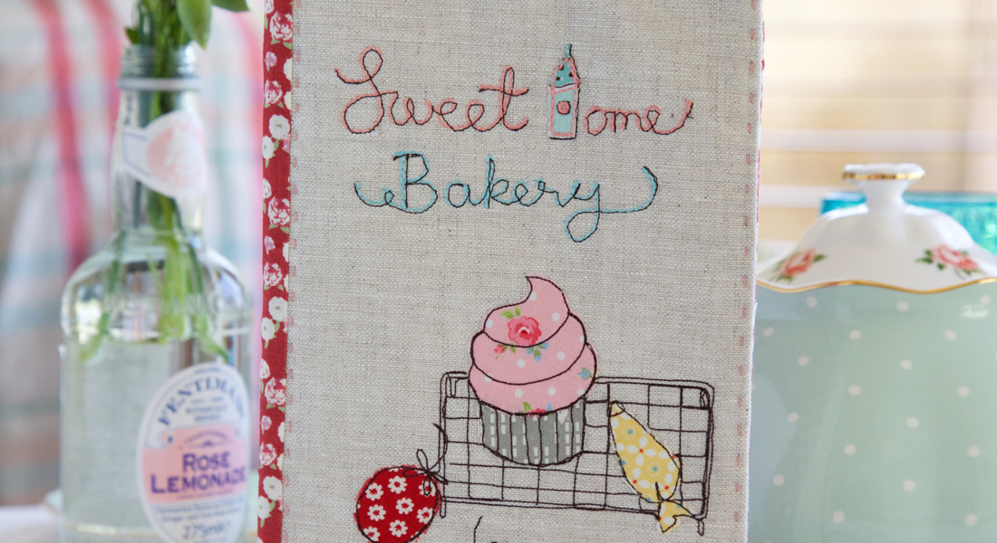 Fabric Book Cover Tutorial from WeAllSew