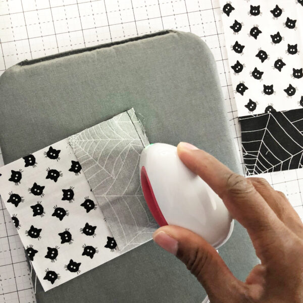 Halloween Mini Treat Bag: Ironing