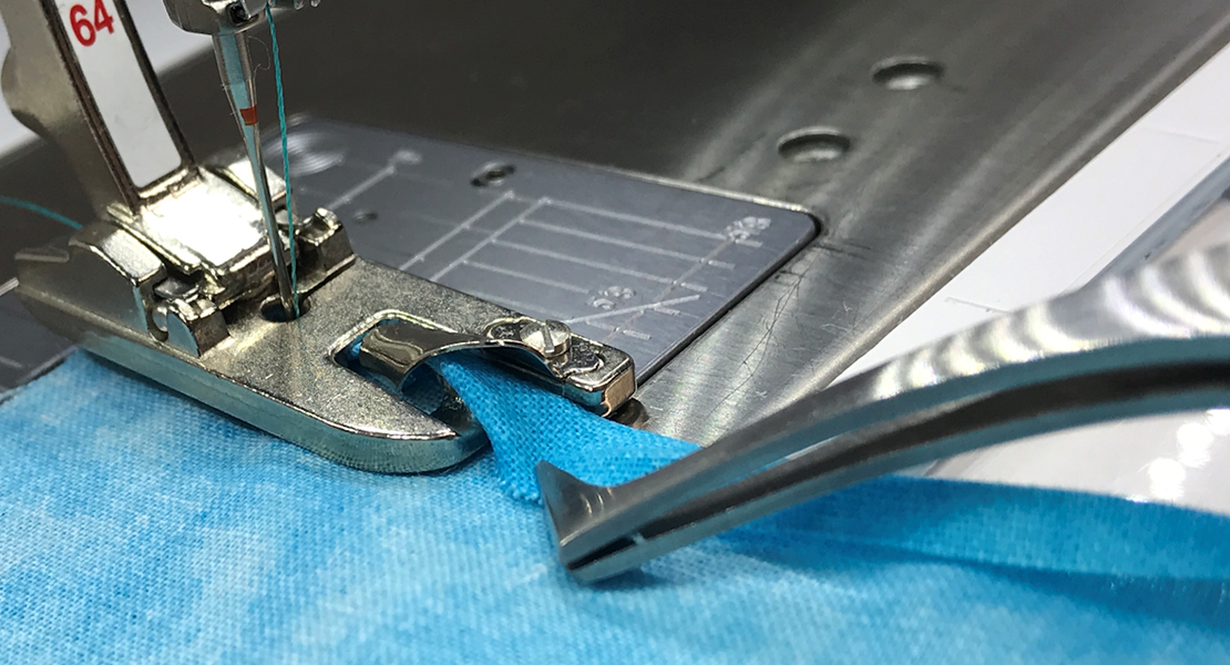 Narrow Hemming with BERNIINA Hemmer Feet