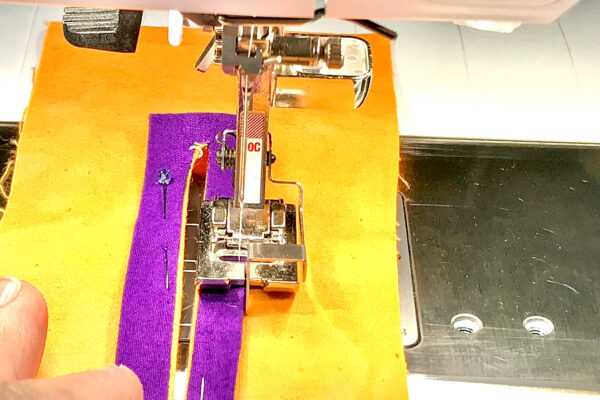One Piece Facing Tutorial-12: Sew Outer Edge