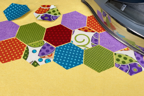 fusing the hexagons