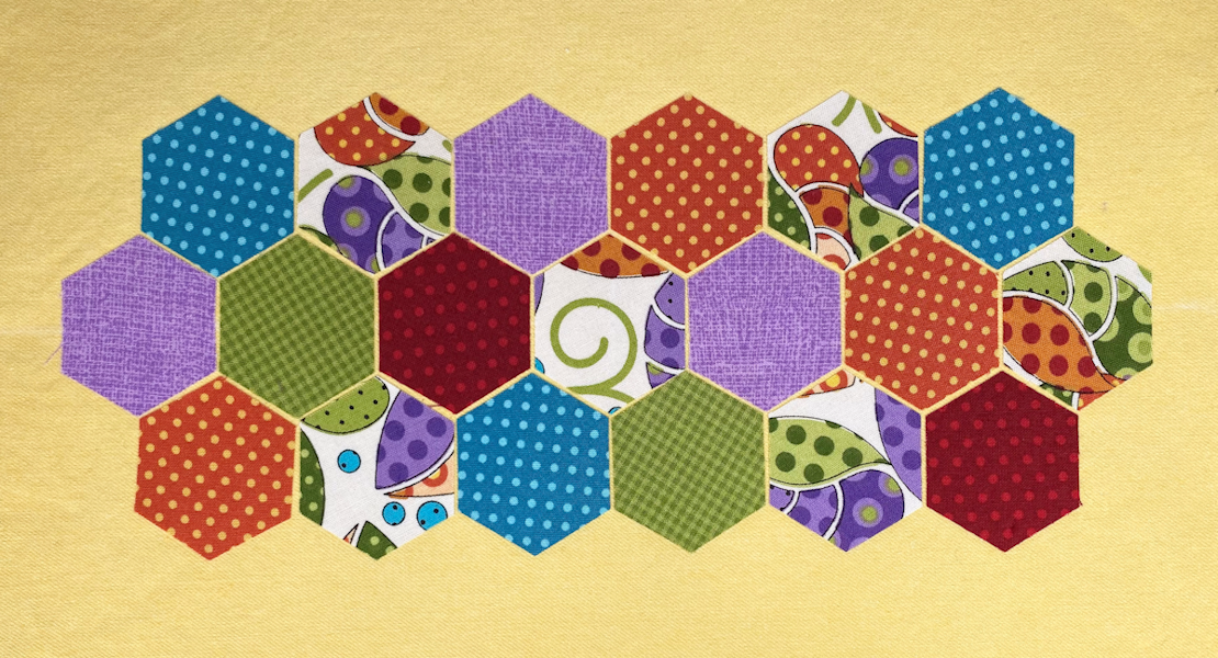 hexagon layout