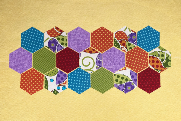 hexagon layout