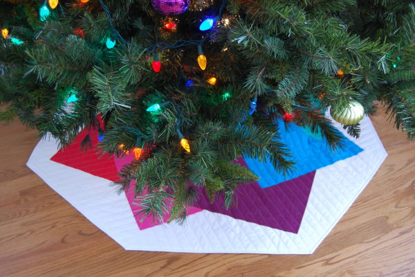 Color Tile Tree Skirt Tutorial at WeAllSew