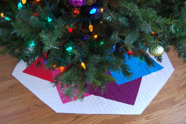 Color Tile Tree Skirt Tutorial at WeAllSew