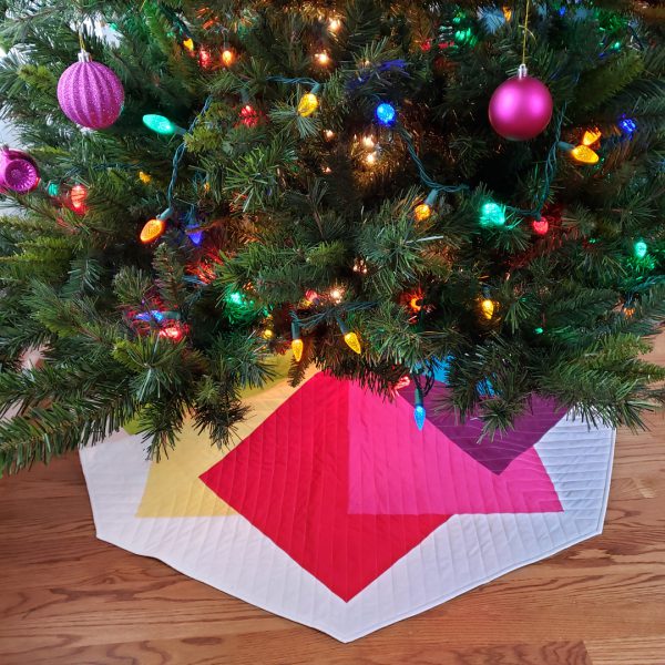 Color Tile Tree Skirt Tutorial at WeAllSew