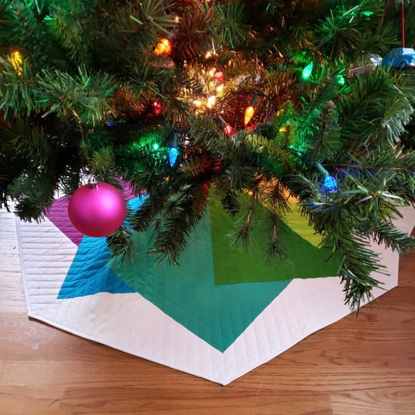 Color Tile Tree Skirt Tutorial at WeAllSew