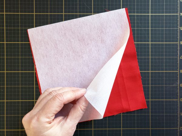 Folded Fabric Ornament Tutorial at WeAllSew