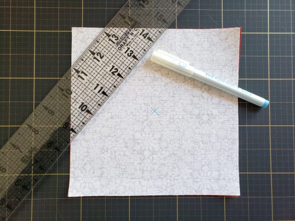 Folded Fabric Ornament Tutorial at WeAllSew