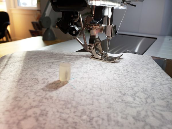 Folded Fabric Ornament Tutorial from WeAllSew