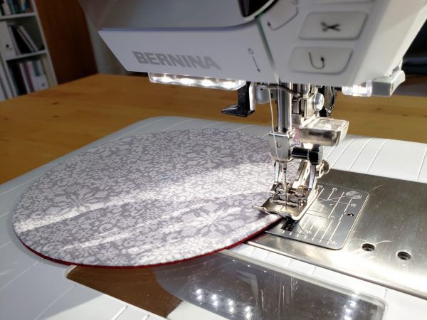 Folded Fabric Ornament Tutorial from WeAllSew