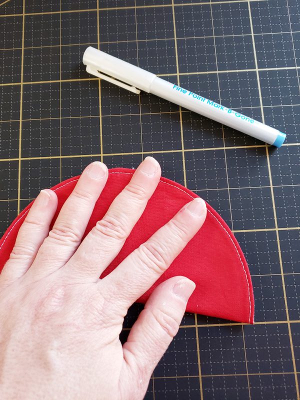 Folded Fabric Ornament Tutorial from WeAllSew