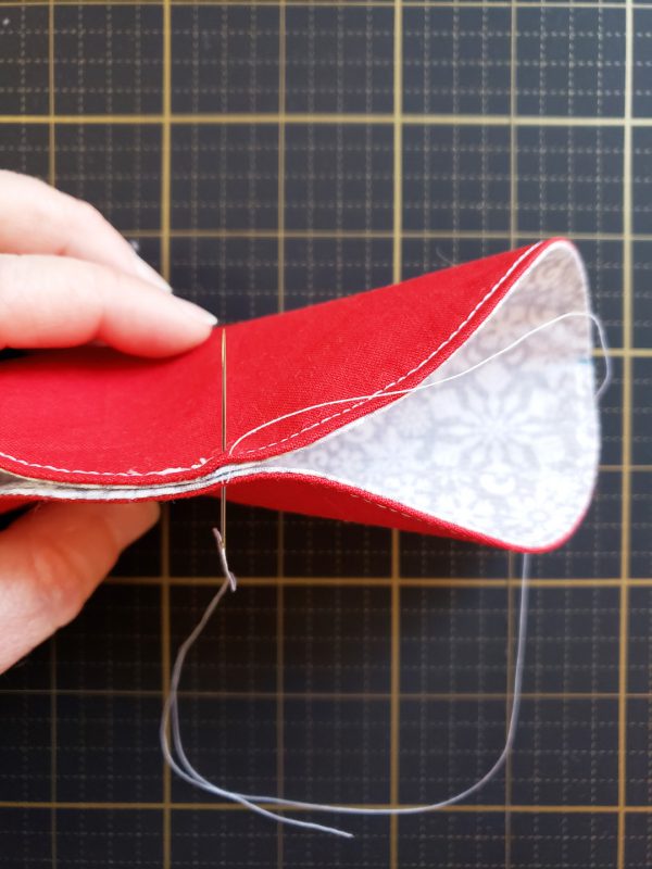 Folded Fabric Ornament Tutorial from WeAllSew