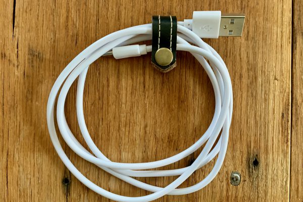 Quick and Easy Leather Gifts Cord Organizers