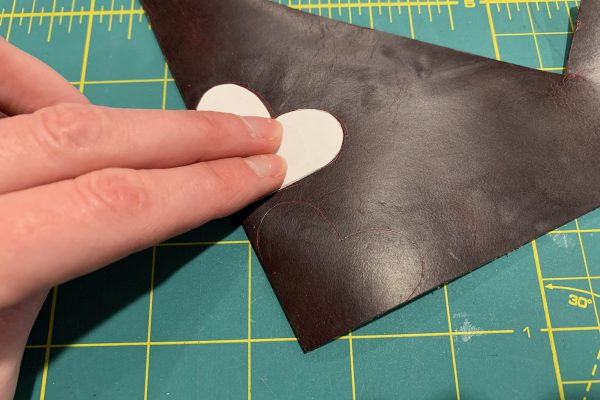 Quick and Easy Leather Gifts Corner Bookmark Template 4