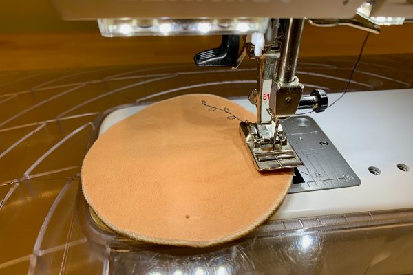 Quick and Easy Leather Gifts Headphone Taco Stitching