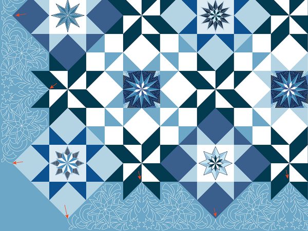 digitized border designs