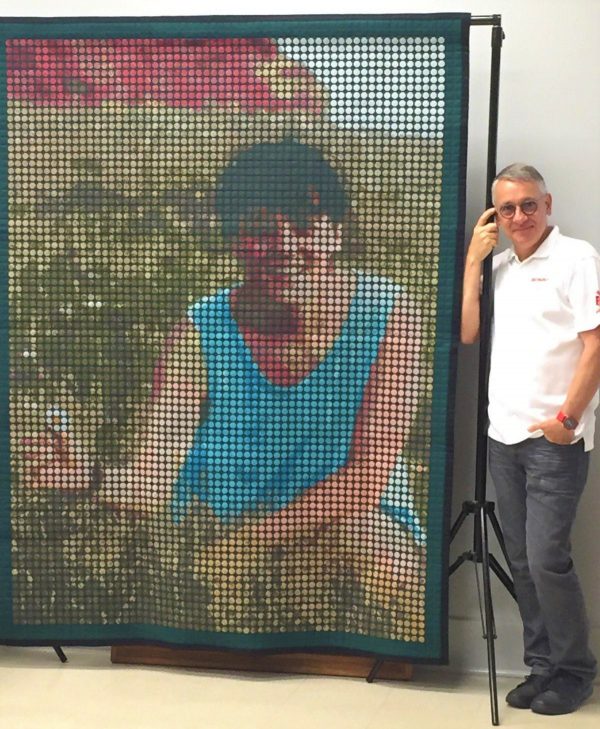 The Chantal Quilt by Sylvain Bergeron at WeAllSew