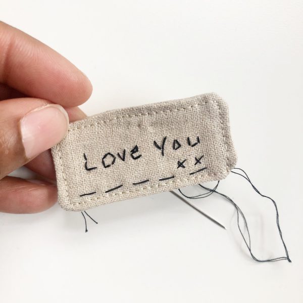 Fabric Envelope Tutorial: Optional Addition