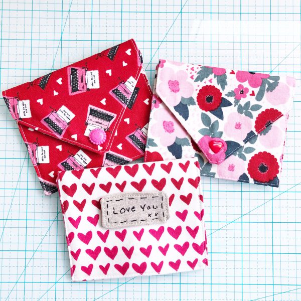 Fabric Envelope Tutorial: Finished Product