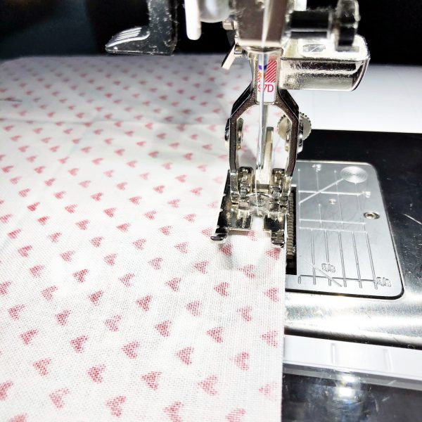 Fabric Envelope Tutorial: Sew the front and back together