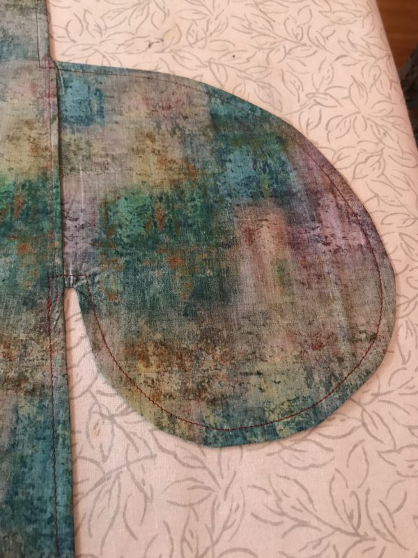 Final stitching