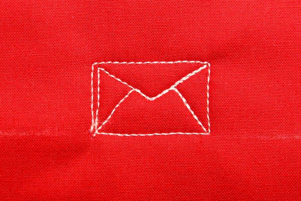 How to free-motion quilt a love letter: step nine