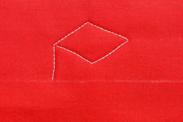 How to free-motion quilt a love letter: step eleven