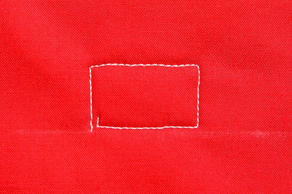 How to free-motion quilt a love letter: step five