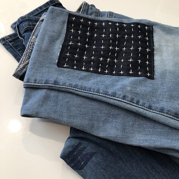 Jeans Tips: Mending, Patching, Darning and Repair at WeAllSew