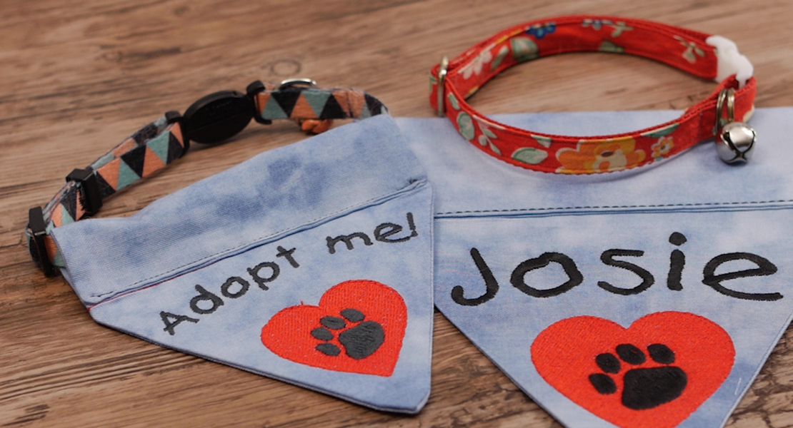 DIY Pet Bandana tutorial
