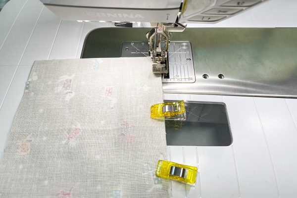 Embellished Zipper Pouch Sewing Step